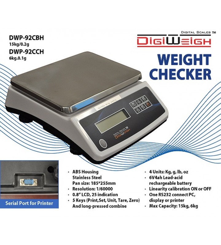 DIGIWEIGH DWP92 WEIGHT CHECKER
